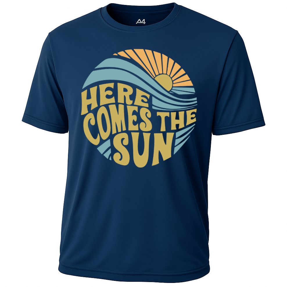 Here Comes The Sun Cooling Performance Crew T-Shirt
