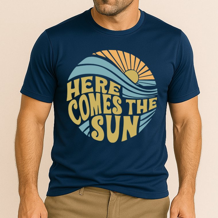 Here Comes The Sun Cooling Performance Crew T-Shirt