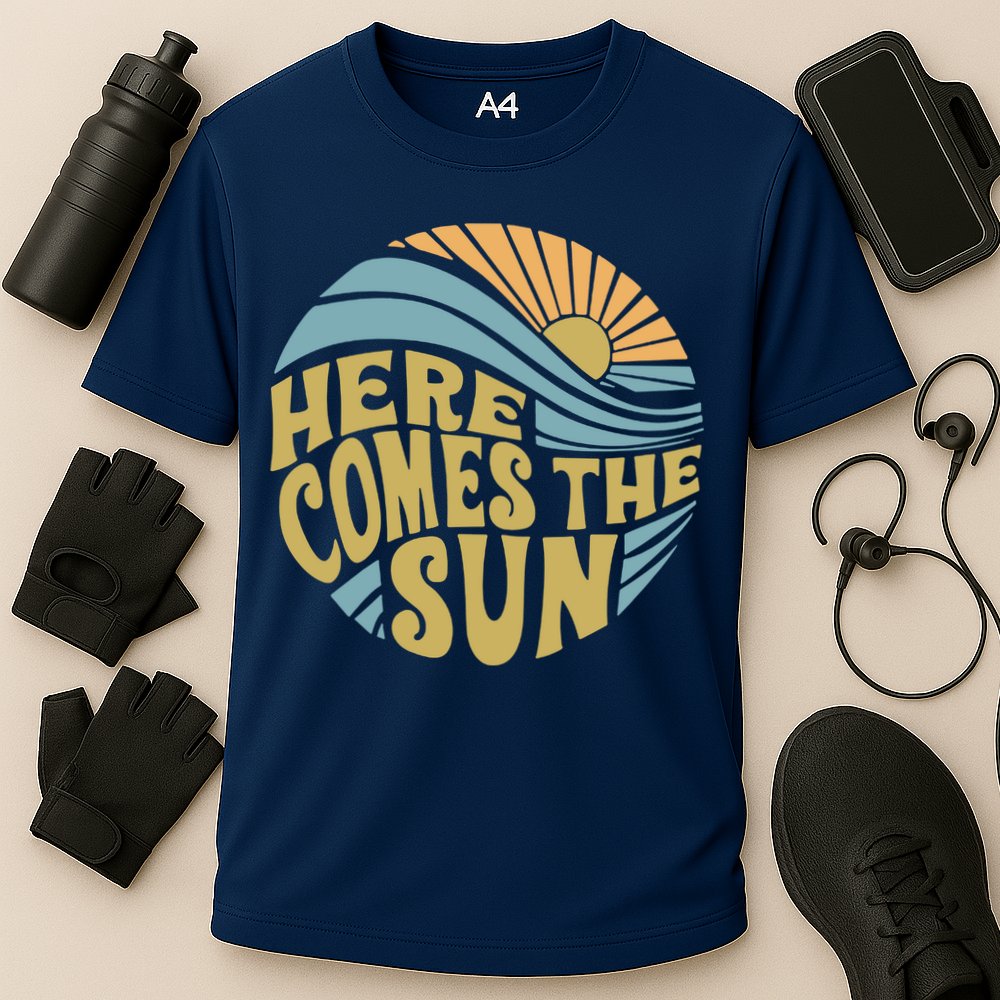 Here Comes The Sun Cooling Performance Crew T-Shirt