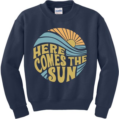 Here Comes The Sun Kids Sweatshirt