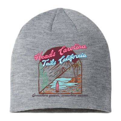 Heads Carolina Tails California Country Cowgirl Cowboy Sustainable Beanie