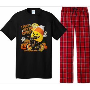 Halloween Costume Team Candy Corn I DonT Like You Either Pajama Set