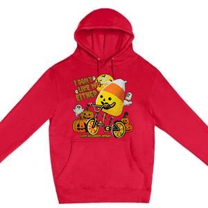 Halloween Costume Team Candy Corn I DonT Like You Either Premium Pullover Hoodie