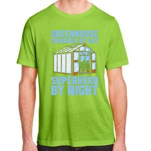 Horticulture Cultivation Temperature Greenhouse Manager Adult ChromaSoft Performance T-Shirt