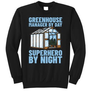 Horticulture Cultivation Temperature Greenhouse Manager Sweatshirt