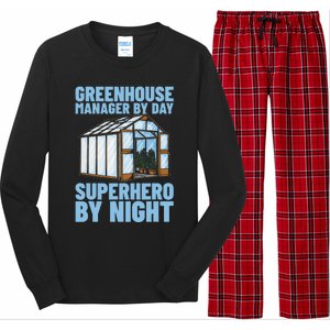 Horticulture Cultivation Temperature Greenhouse Manager Long Sleeve Pajama Set