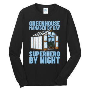 Horticulture Cultivation Temperature Greenhouse Manager Tall Long Sleeve T-Shirt