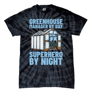 Horticulture Cultivation Temperature Greenhouse Manager Tie-Dye T-Shirt