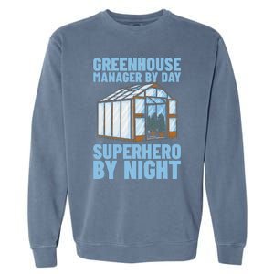 Horticulture Cultivation Temperature Greenhouse Manager Garment-Dyed Sweatshirt