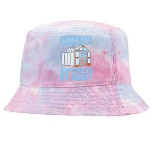 Horticulture Cultivation Temperature Greenhouse Manager Tie-Dyed Bucket Hat