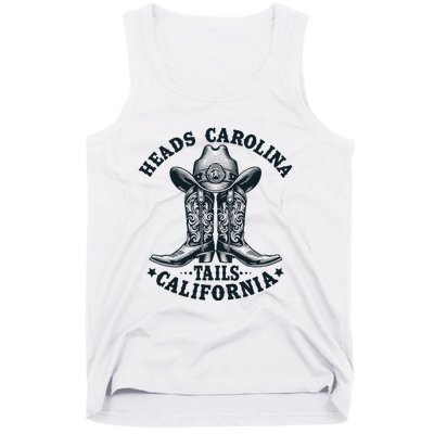 Heads Carolina Tail California Retro Vintage Tank Top