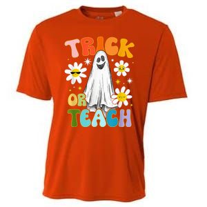 Halloween Costume Trick Or Teach Cooling Performance Crew T-Shirt