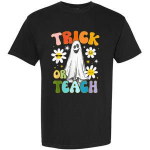 Halloween Costume Trick Or Teach Garment-Dyed Heavyweight T-Shirt