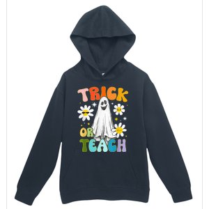 Halloween Costume Trick Or Teach Urban Pullover Hoodie