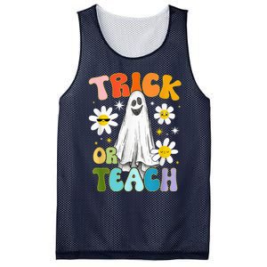 Halloween Costume Trick Or Teach Mesh Reversible Basketball Jersey Tank