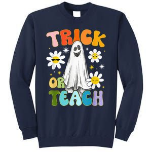 Halloween Costume Trick Or Teach Tall Sweatshirt