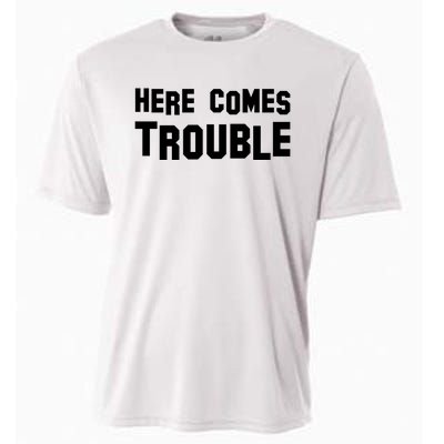 Here Comes Trouble Cooling Performance Crew T-Shirt