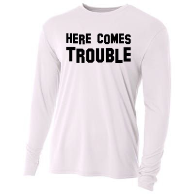 Here Comes Trouble Cooling Performance Long Sleeve Crew