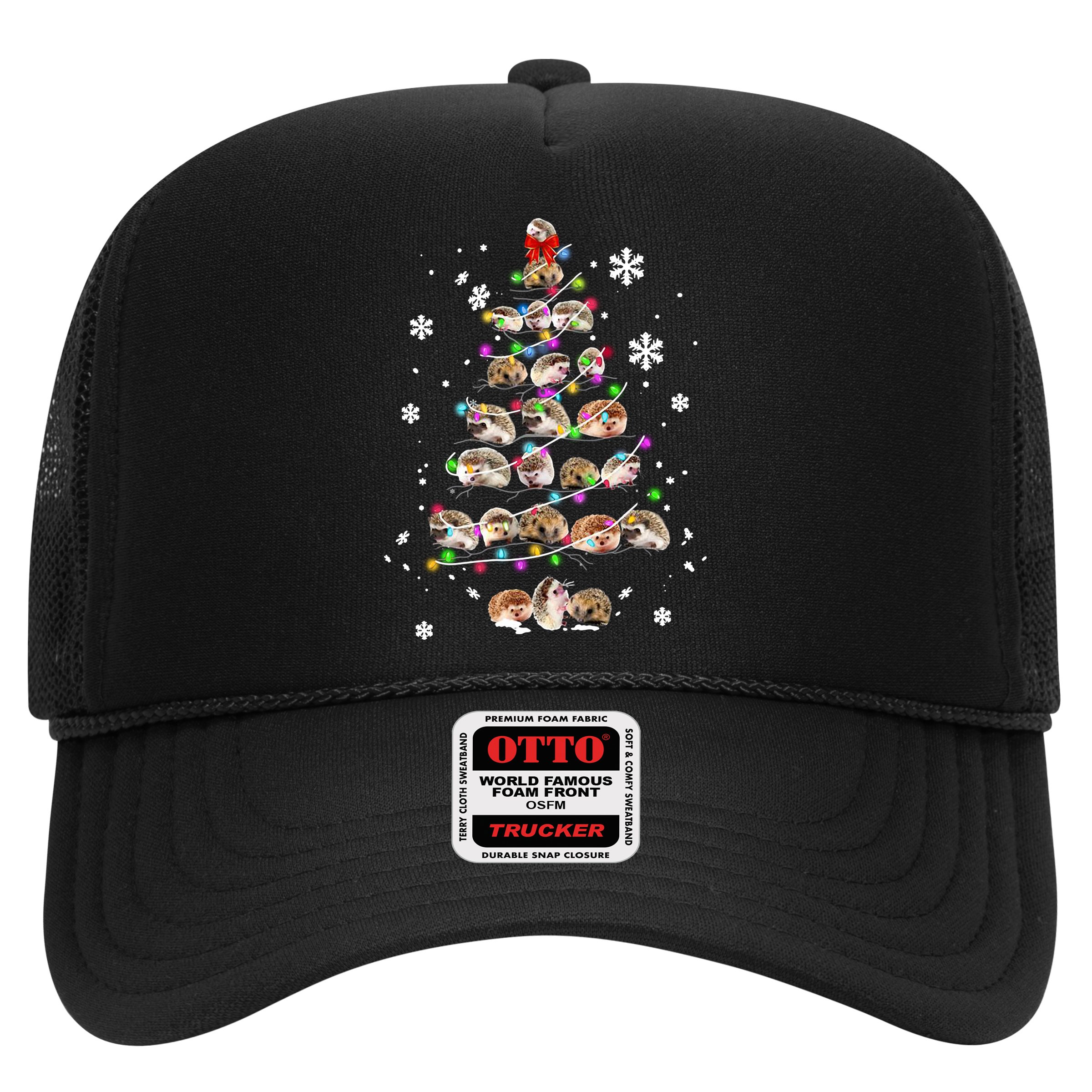 Hedgehog Christmas Tree Hat