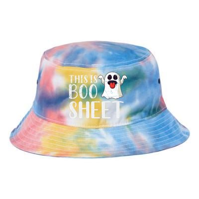 Halloween Costume Trick Or Treat Boo Sheet Funny Ghost Gift Tie Dye Newport Bucket Hat