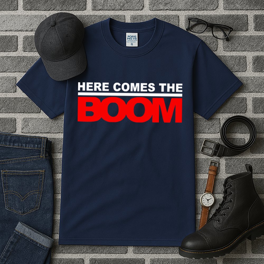 Here Comes The Boom Tall T-Shirt