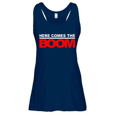 Here Comes The Boom Ladies Essential Flowy Tank