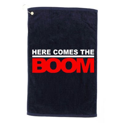 Here Comes The Boom Golf Towel