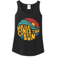 Here Comes The Sun Music Lover Graphic Ladies Essential Tank