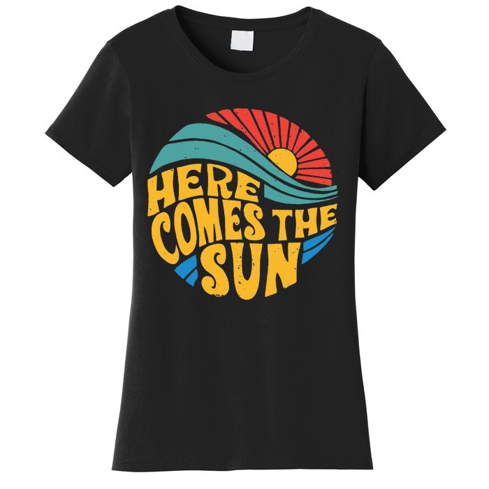 Here Comes The Sun Music Lover Graphic Women's T-Shirt