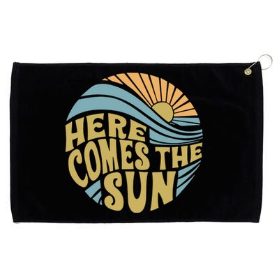 Here Comes The Sun Grommeted Golf Towel