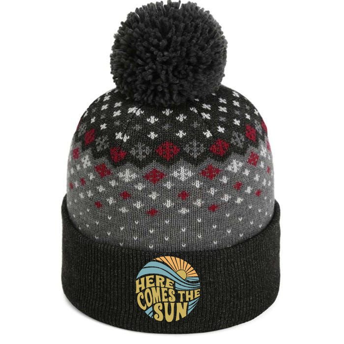 Here Comes The Sun The Baniff Cuffed Pom Beanie