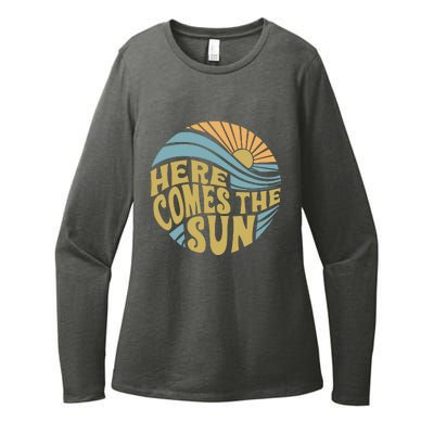 Here Comes The Sun Womens CVC Long Sleeve Shirt