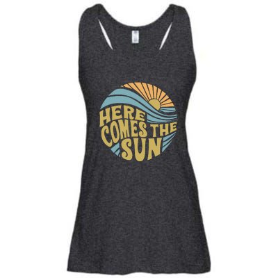 Here Comes The Sun Ladies Essential Flowy Tank