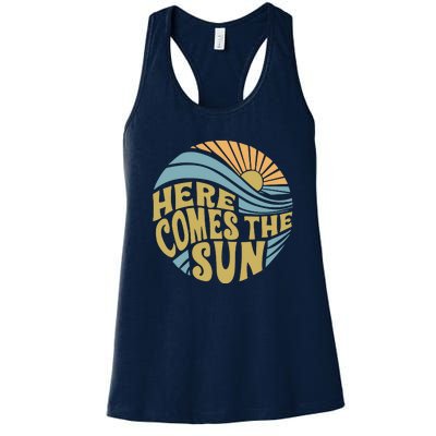 Here Comes The Sun Women's Racerback Tank