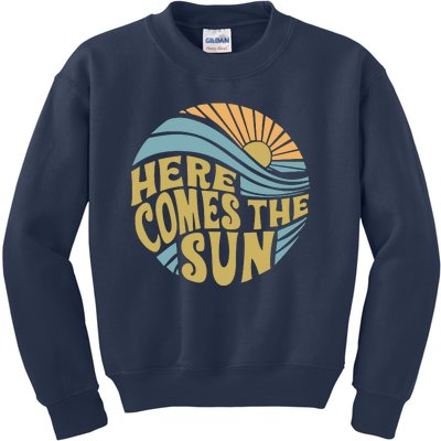 Here Comes The Sun Kids Sweatshirt