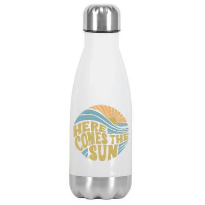 Here Comes The Sun Stainless Steel Insulated Water Bottle