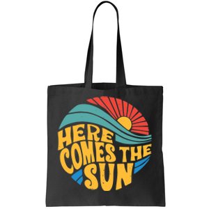 Here Comes The Sun Music Lover Graphic Tote Bag