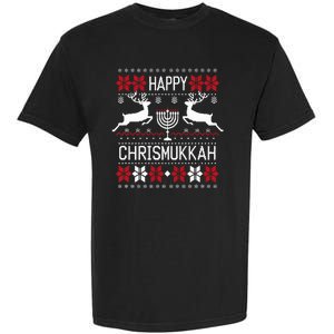 Happy Chrismukkah This Is My Christmas Hanukkah Funny Cool Garment-Dyed Heavyweight T-Shirt