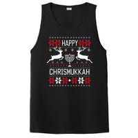 Happy Chrismukkah This Is My Christmas Hanukkah Funny Cool PosiCharge Competitor Tank