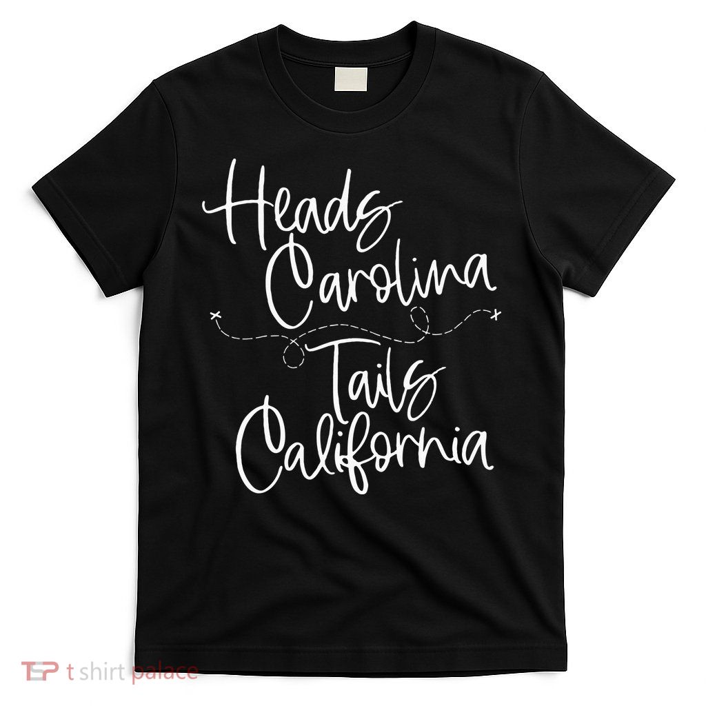 Heads Carolina Tails California 90s Country T-Shirt
