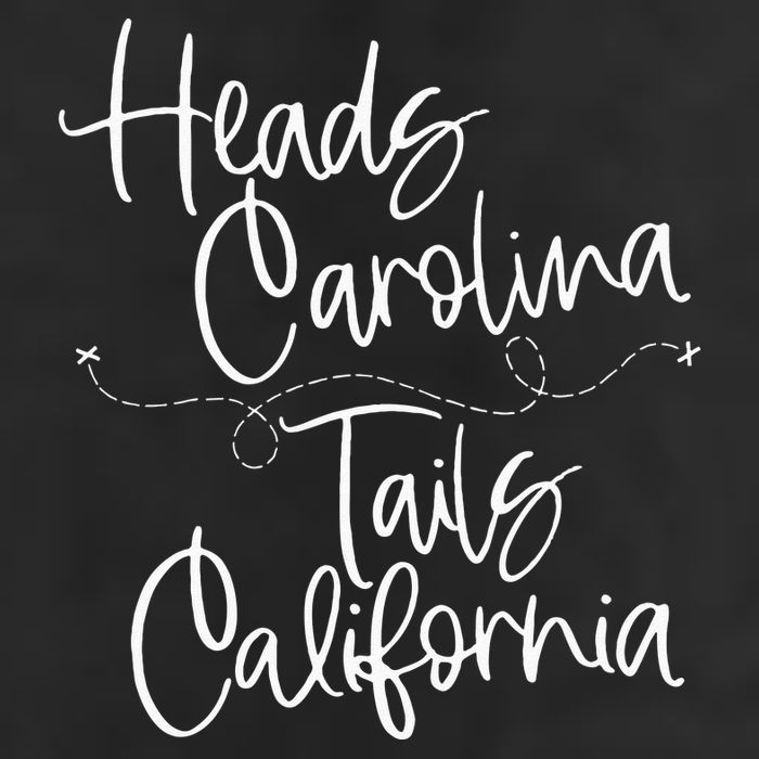 Heads Carolina Tails California 90s Country Adult Drive Performance Visor