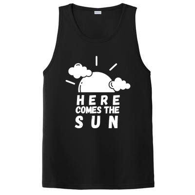 Here Comes The Sun Bring It On Sunshine Sunny Days Smiles Great Gift PosiCharge Competitor Tank