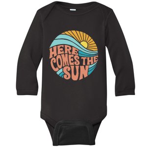 Here Comes The Sun Baby Long Sleeve Bodysuit