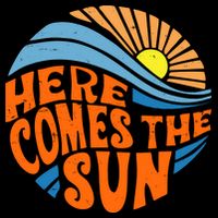 Here Comes The Sun Retro Summer Zip Tote Bag