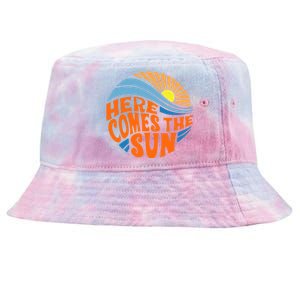 Here Comes The Sun Retro Summer Tie-Dyed Bucket Hat