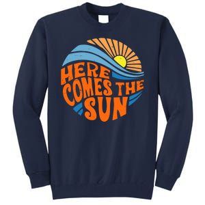 Here Comes The Sun Retro Summer Tall Sweatshirt