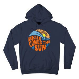 Here Comes The Sun Retro Summer Tall Hoodie