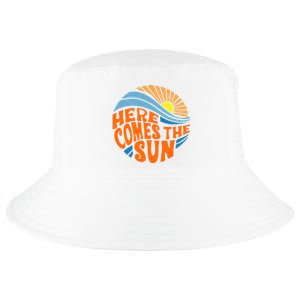 Here Comes The Sun Retro Summer Cool Comfort Performance Bucket Hat