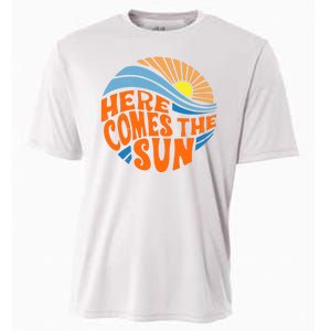 Here Comes The Sun Retro Summer Cooling Performance Crew T-Shirt