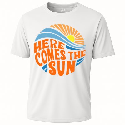 Here Comes The Sun Retro Summer Performance Shirt
